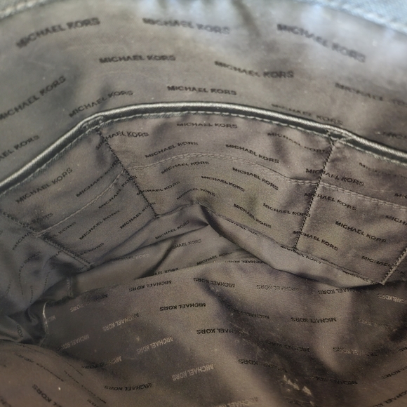 Michael Kors Large Leather Tote Bag! GUC! - Picture 7 of 11
